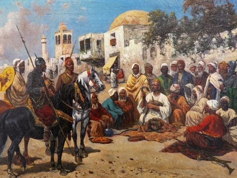 1846-Giuseppe Gabani - L'incantatore di serpenti